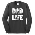 thumbnail image 2 of Wild Bobby,Dad Life Kids Father Husband Best Dad Gift, Father's Day, Men Long Sleeve Shirt, Charcoal, Small, 2 of 3