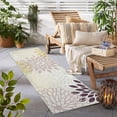 thumbnail image 3 of Washable Folding Back Rug Moroccan Flower Non-Shedding Area Rugs Boho Anti-Slip Area Rug Short Shag Plush Area Rug for Living Room, Bedroom,Children's Room, 3 of 7