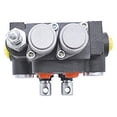 thumbnail image 6 of findmall Hydraulic Valve 2 Spool Hydraulic Directional Control Valve Double Acting Control Valve 13 GPM 3600 PSI SAE Ports, 6 of 6