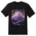 thumbnail image 2 of Plus Size Shirt for Women Black Tops for Women Short Sleeves Shirt for Women Mountain T Shirt Crewneck Shirt for Women XL, 2 of 5