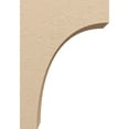 thumbnail image 3 of 8"W x 16"D x 24"H Classic Stockport Rough Cedar Woodgrain TimberThane Corbel, Primed Tan, 3 of 6