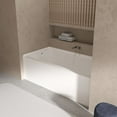 thumbnail image 4 of Transolid Trs_Uattr603020-L Ursula 60" Three Wall Alcove Acrylic Soaking Tub - White, 4 of 5