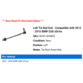 thumbnail image 2 of Left Tie Rod End - Compatible with 2012 - 2016 BMW 528i xDrive 2013 2014 2015, 2 of 2