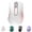 pink&white, variant on Wireless Mouse, 2.4GHz with USB Receiver, 1200 DPI Optical Tracking, 5 Buttons,Ambidextrous PC/Mac/Laptop -Purple