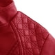 thumbnail image 5 of Chaquetas para mujer Slim Leather Stand Collar Zip Motocicleta Traje Cinturón Abrigo Chaqueta Tops Odeerbi ODB-3, 5 of 6
