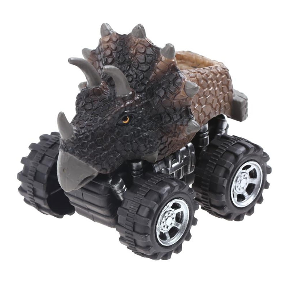 NOGIS Dinosaur Toy Pull Back Cars, 1 Pack Dino Toys for 3 Year Old Boys and Toddlers, Boy Toys Age 3,4,5 and Up, Pull Back Toy Cars, Dinosaur Games Black