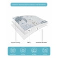 thumbnail image 4 of Quilt King Size Bedding Set, Sea Turtle Coastal Reversible Summer Quilt 3 Pieces, Nautical Summer Beach Starfish Coral Shell Lightweight Bedspreads Coverlets with 2 Pillow Shams for All Seasons, 4 of 5
