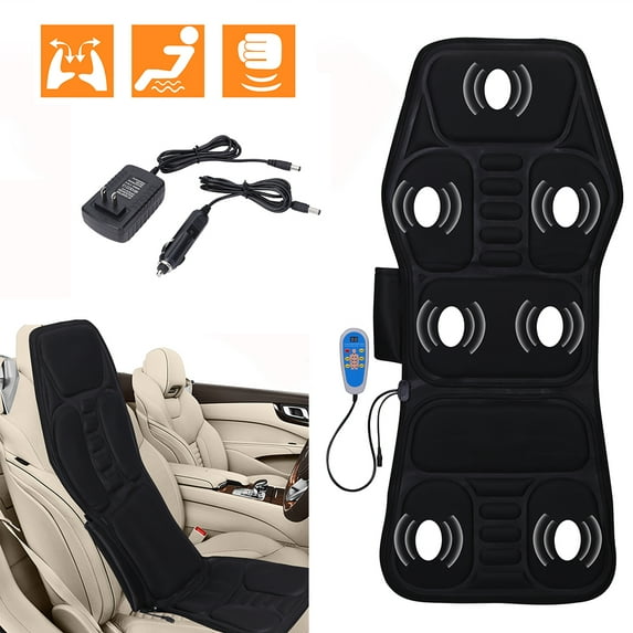 7 Motors Vibration Massage Chair Pad Seat Cushion Massage Chair Pad for Home Office Car