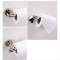 thumbnail image 2 of Portarrollos de Papel Higiénico de Acero Inoxidable 304, Redondo, para Colgar en la Pared, Plateado., 2 of 6