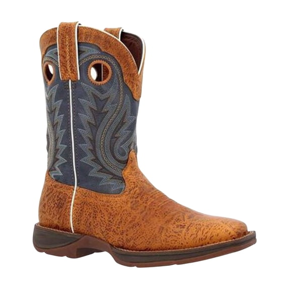 Durango Men's Rebel By Performance Western Boot Broad Square Toe Tan 9 D(M) US
