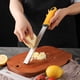thumbnail image 4 of Rallador de queso y frutas de acero inoxidable, cáscara de limón, chocolate, chips de queso, cepillo, llave inglesa, herramientas de cocina, 4 of 5