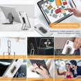 thumbnail image 4 of Ring Cell Phone Holder Rose Gold, Cell Phone Ring Bracket Foldable 360 Rotation Cell Phone Finger Holder Ultra Thin Magnetic Cell Phone Stand Ring Hol, 4 of 5