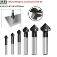 thumbnail image 5 of M35 3 Flute Countersink Drill Bit 90Degree Chamfering Tools Cobalt Tialn Coated, 5 of 5