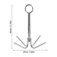 thumbnail image 2 of unbranded Ancla De Garras En Inoxidable Para Embarcaciones Con Alta Resistencia En Ambientes Marinos, 2 of 8