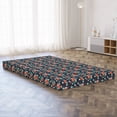thumbnail image 3 of Floral Foldable Mattress, Feminine Colorful Roses Art, 78.7" x 47.2", Dark Indigo and Multicolor, by Ambesonne, 3 of 4