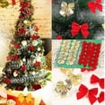 thumbnail image 5 of 24pcs Bows For Christmas Treestwist Tie Bows Gift Bows For Crafts Wreath Bows For Gift Bridal Shower Winter Decor, 5 of 5