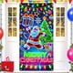 thumbnail image 5 of Portada de Puerta de Navidad de Color Fluorescente, Cover de Navidad con Santa y Árbol, Para Noche, Cover de Navidad con Luces, Cover de Navidad para Exterior, Cover de Navidad con Figuras de, 5 of 7