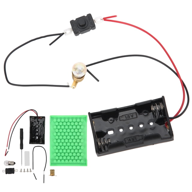 Kit d'Apprentissage des Circuits, Kit d'Apprentissage des Sciences Stimule l'Intérêt pour la Maison