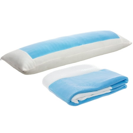 Mindful Design New Full Body Pillow Cover With Cooling Gel Panel