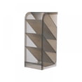 thumbnail image 1 of Plastic Pen Holder,4 Compartments Desk Organizer,Pencil Stand,Pen Rack,Stationery Storage Box for School Office, 1 of 6