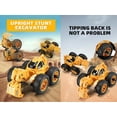 thumbnail image 6 of POCO DIVO Tumbling Off-Road Stunt Excavator RC Truck 2.4GHz Construction Vehicle, 6 of 6