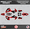 Red, variant on Kalair GFX Graphics Kit for Husqvarna TX300, FX350, and FX450 (2019-2022) Nightcity Series