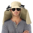 thumbnail image 3 of PALIFEUR Solar Powered Fan Hat Lightweight Solar Fan Hat Summer Water Proof Sun Hat Outdoor Hat With Fans Solar Power for Hiking Camping Beach, 3 of 7