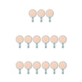 thumbnail image 1 of sweethay Paquete de 3 colgadores portátiles giratorios de 360 ​​grados, elegantes, redondos, autoadhesivos, para pared, sin taladro, gancho Rosa claro 5piezas sweethay CBP312438, 1 of 6