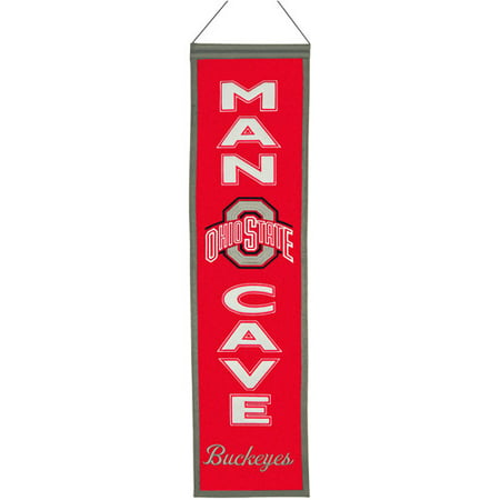 NCAA Man Cave Banner, Ohio State University (Best Restaurants Near Ohio State University)
