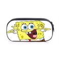 thumbnail image 3 of Bob Esponja SquarePants estuche de lápices, bolsa de almacenamiento, caja de lápices de regreso a la escuela, papelería de Anime, regalo de fiesta de cumpleaños para niños, 3 of 4