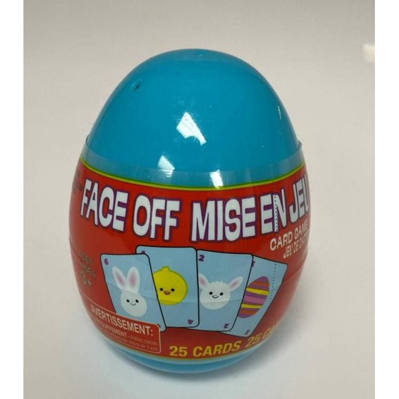 Mello Smello 1CT Face Off Card Game Easter Gift
