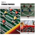 thumbnail image 2 of KAKOWELY Football Table Operation Pole Metal Operation Pole Table Soccer Machine Accessory20.67"X0.31"X0.31", 2 of 5