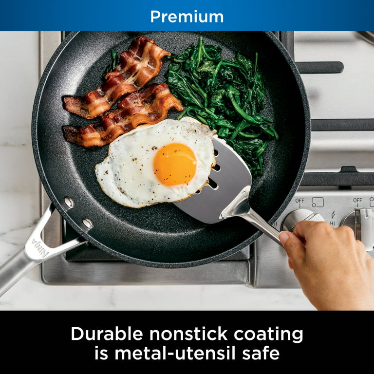 Ninja C39800 Foodi NEVERSTICK Premium Hard-anodized 12-piece Cookware Set  for sale online