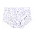thumbnail image 3 of Byworldtasic Sexy High Waisted Underwear for Women Plus Size Briefs Breathable Lace Panties High Waisted Panties, 3 of 6