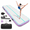 Blue/White-10ft*3.3ft*4in(3*1*0.1m), variant on Inflatable Air Gymnastics Mat, Blue/White, 10ft*3.3ft*4in(3*1*0.1m), Tumble Track with Pump for