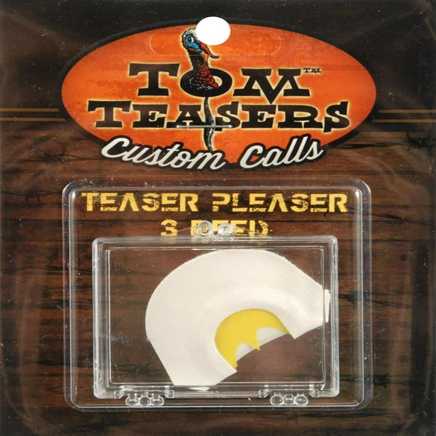 Tom Teasers Teaser Pleaser 3 Reed Diaphragm Turkey Call