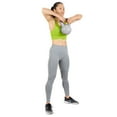 thumbnail image 3 of ProsourceFit Vinyl Coated Cast Iron Kettlebells Color Coded 5 - 45 lb, 3 of 5