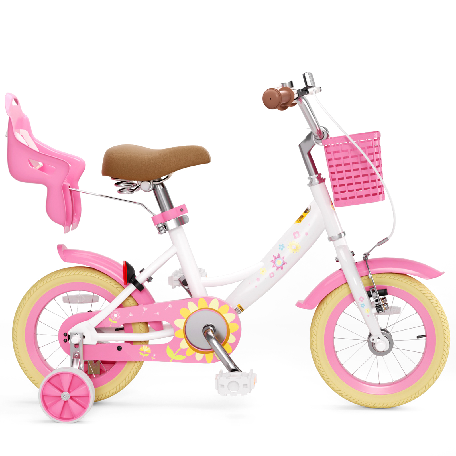Korimefa 12" Girls Bike with Training Wheels photo 5