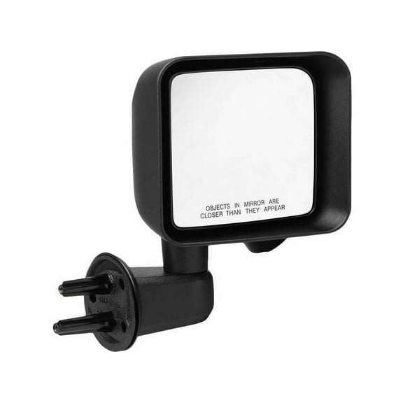 Right Mirror - Compatible with 2007 - 2017 Jeep Wrangler 2008 2009 2010 2011 2012 2013 2014 2015 2016