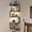 Brown Corner Shelf, variant on Corner Floating Shelves with Lights - 5 Tiers Corner Shelf Wall Mounted, Bookshelf with LED Light, Floating Shelves for Wall, Display Shelf for Bedroom, Living Room, Office & Home Decor