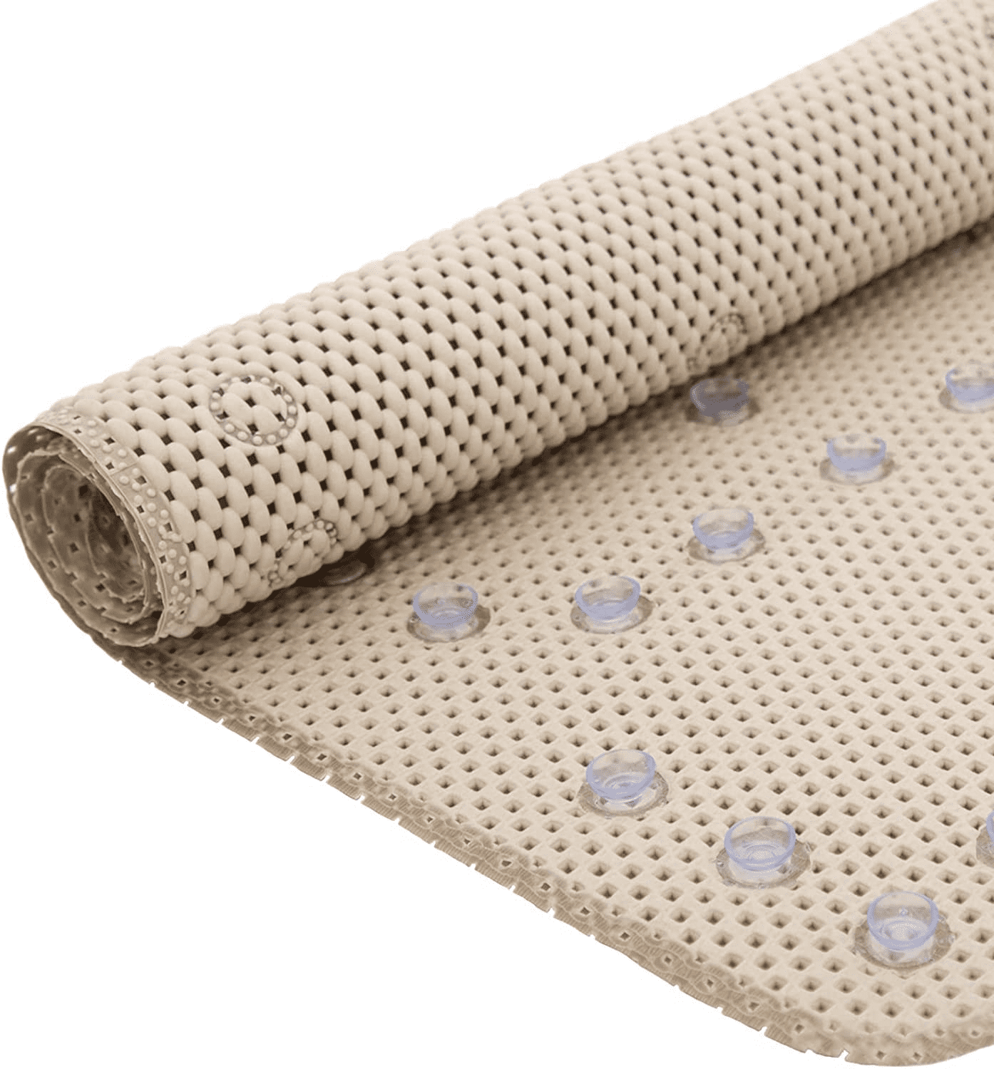 Ray Star Bathtub Mat NonSlip Shower Mats for Tub, 36×17 inch, Brown