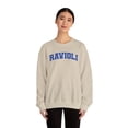thumbnail image 4 of Ravioli Sweatshirt Gifts Crew Neck Shirt Long Sleeve Unisex, 4 of 7