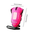 thumbnail image 2 of amleso 30L Highly Visible Swim Buoy Float for Training Open Water Swimming Swimmers Pink, 2 of 10
