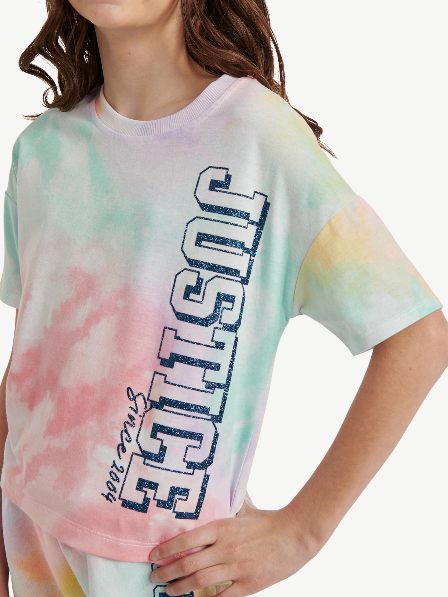 Justice Girls EDF Tee, Sizes XS - XLP