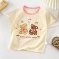 thumbnail image 2 of Karoyedx Toddler Boys Summer Clothes Toddler Baby Boys Girls Shirt Cute Animals Graphic Short Sleeve T-Shirt Kids Print Summer Tee Tops Sky Blue Size,3-4 Years, 2 of 5
