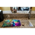 thumbnail image 2 of Carolines Treasures DAC4022DDM 21 x 14 in.  Hippie Animal Peacock Dish Drying Mat, 2 of 5