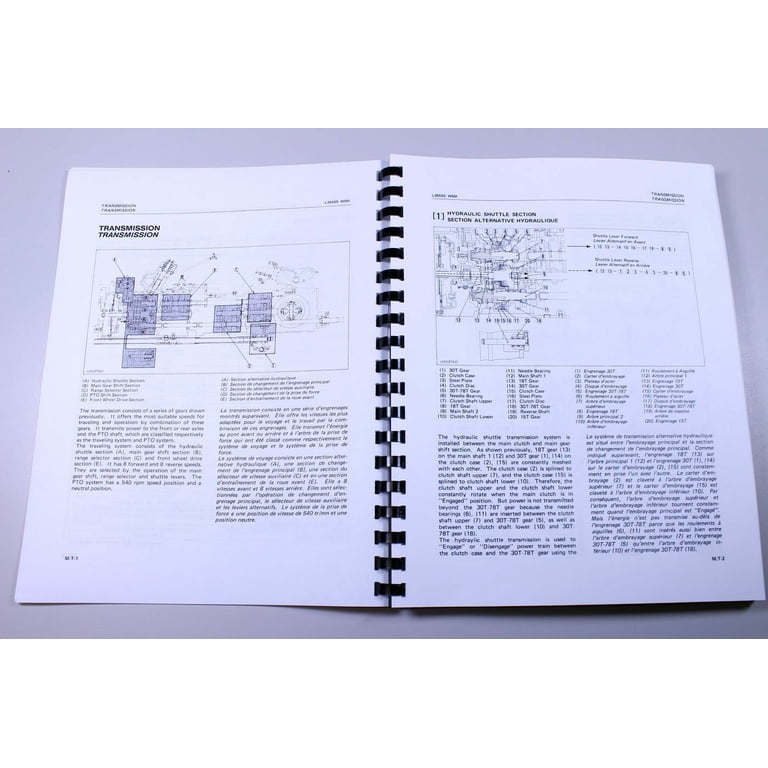 Kubota L355SS Tractor Service Repair Manual – Shop Book, Workshop Overhaul, 255 Pages