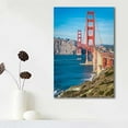 thumbnail image 3 of Idea4wall Modern Canvas Wall Art Brooklyn Bridge Canvas Prints for Home Wall Decor, 16"x24", 3 of 5