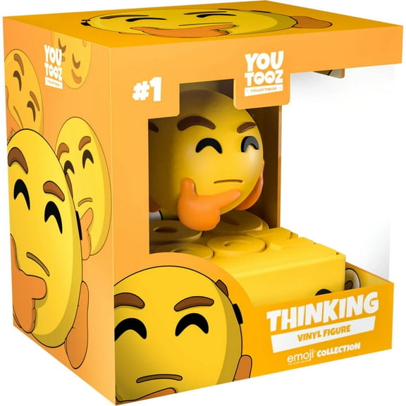Youtooz: Emoji Collection - Thinking Emoji Vinyl Figure [Toys, Ages 15 , #1]