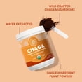 thumbnail image 3 of Vimergy USDA Organic Wild Chaga Mushroom Extract Powder, 166 Servings – Ideal in Chaga Tea, Coffee, Smoothies – Cardiovascular Support - Kosher, Vegan, No Gluten, Paleo - Pure Chaga, No Fillers (250g), 3 of 4